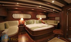 bodrum luxury gulet charter 6 cabins private gulet 18