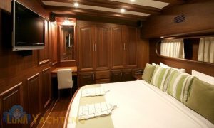 bodrum luxury gulet charter 6 cabins private gulet 4