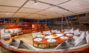 Luxury Exclusive Sailing Yacht Salta Luna Yachting Bodrum Marmaris 43 Meter 13