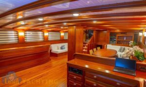 Luxury Exclusive Sailing Yacht Salta Luna Yachting Bodrum Marmaris 43 Meter 16