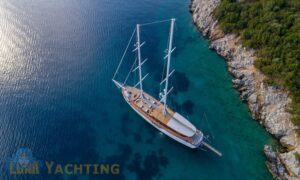 Luxury Exclusive Sailing Yacht Salta Luna Yachting Bodrum Marmaris 43 Meter 3