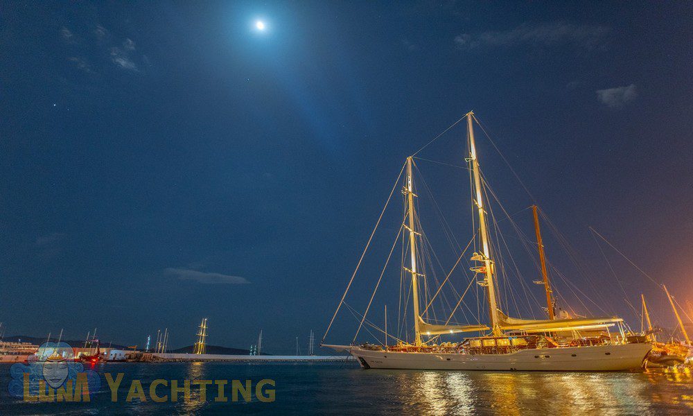 Luxury Exclusive Sailing Yacht Salta Luna Yachting Bodrum Marmaris 43 Meter 5 1