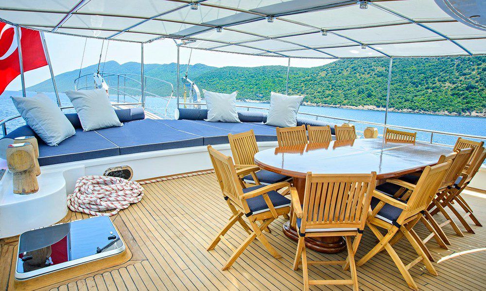 BELLA MARE Aft deck 2