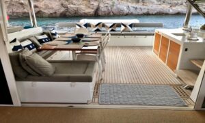 Catamaran Lagoon 620 Camaron for rent Turkey Luna Yachting Bodrum 19