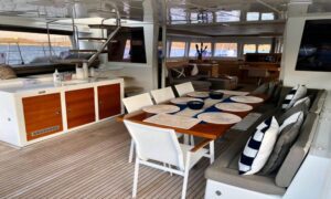 Catamaran Lagoon 620 Camaron for rent Turkey Luna Yachting Bodrum 22