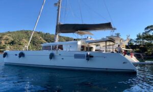 Catamaran Yacht Charter Bodrum Turkey Lagoon 450 4 1