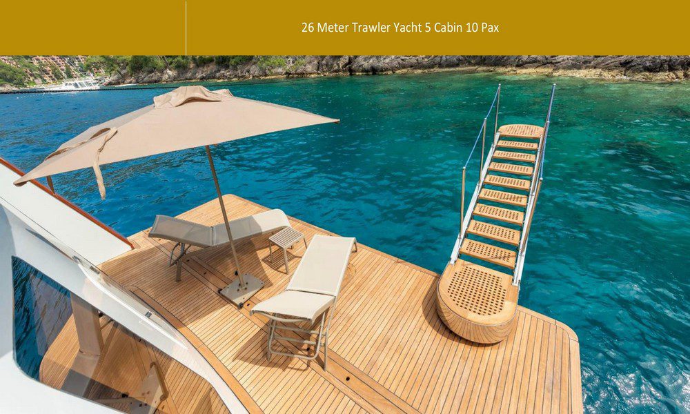 5 Cabin Luxury Trawler Fethiye Bodrum 04